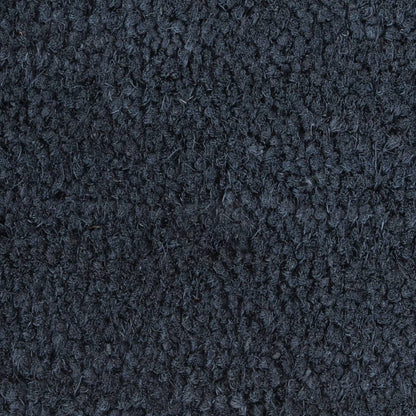 Tapetes porta 2 pcs 40x60 cm fibra coco tufada cinzento escuro