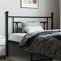 Cabeceira de cama 107 cm metal preto