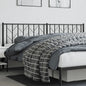 Cabeceira de cama 200 cm metal preto