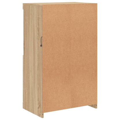 Aparador com luzes LED 60,5x37x100 cm carvalho sonoma