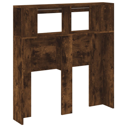 Cabeceira c/ LEDs 100x18,5x103,5 cm carvalho fumado