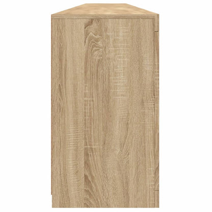 Aparador com luzes LED 283x37x67 cm carvalho sonoma