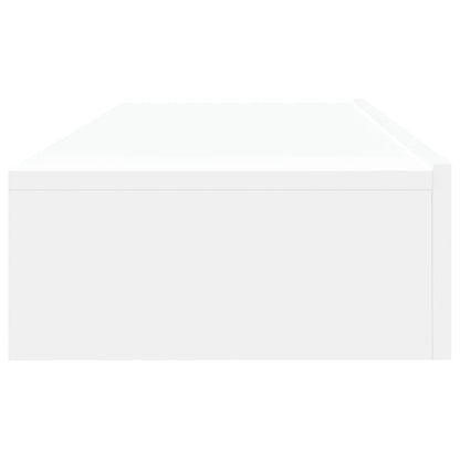 Móveis de TV com luzes LED branco, 2 pcs