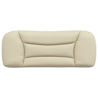 Almofadão de cabeceira Hvar 100 cm tecido creme