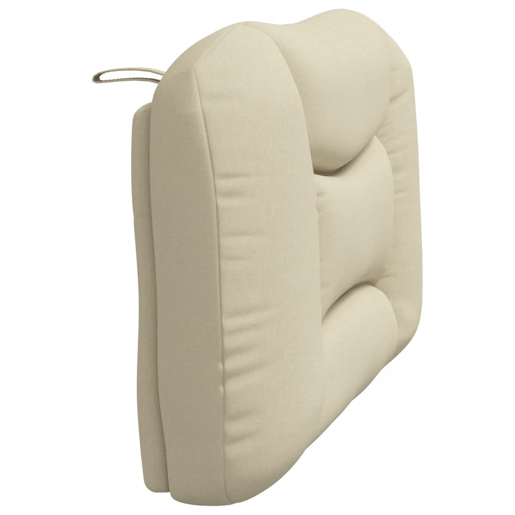Almofadão de cabeceira Hvar 100 cm tecido creme
