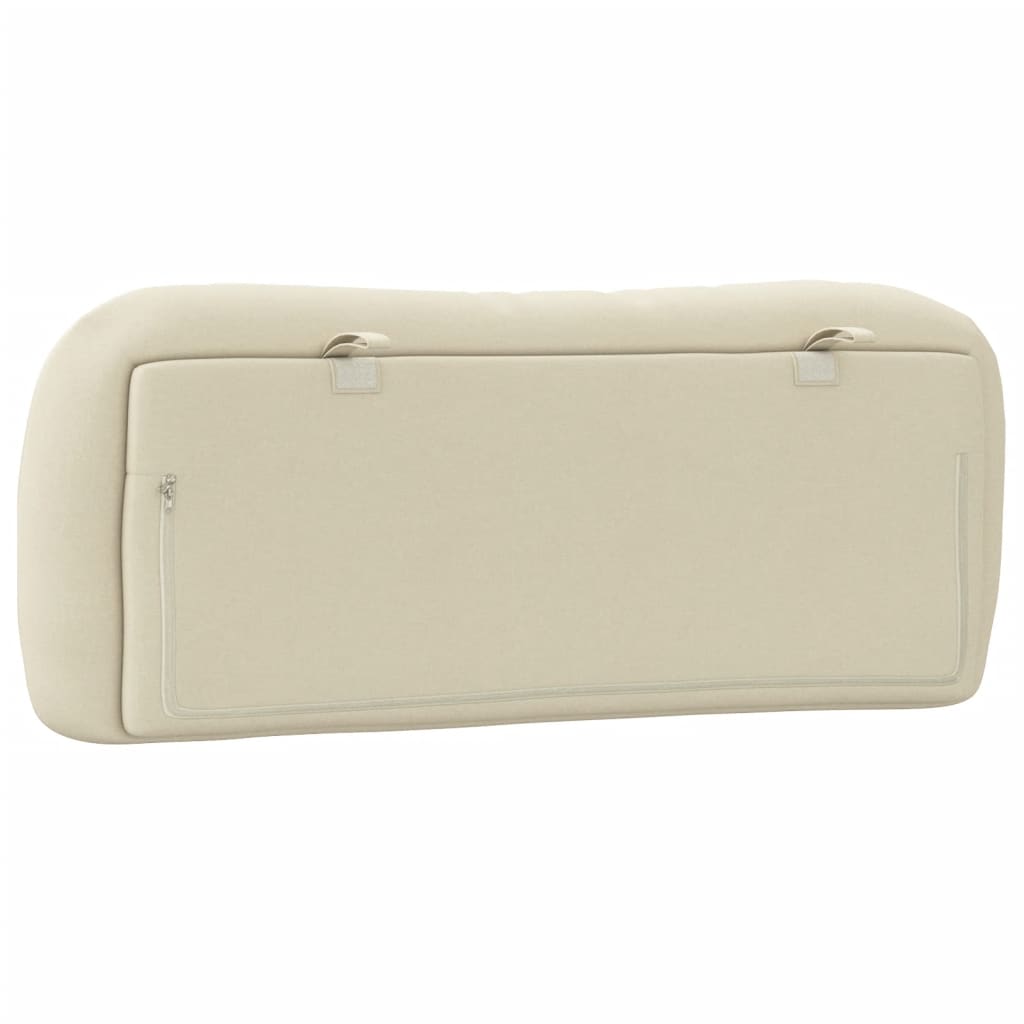 Almofadão de cabeceira Hvar 100 cm tecido creme