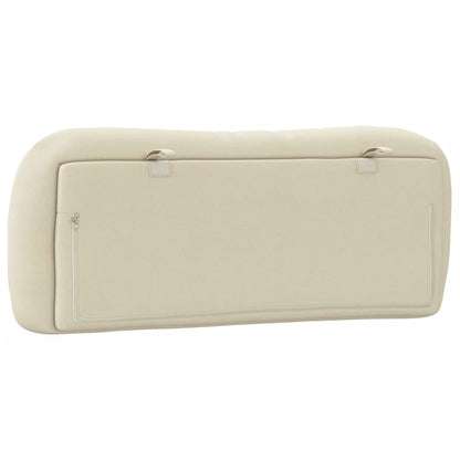 Almofadão de cabeceira Hvar 100 cm tecido creme