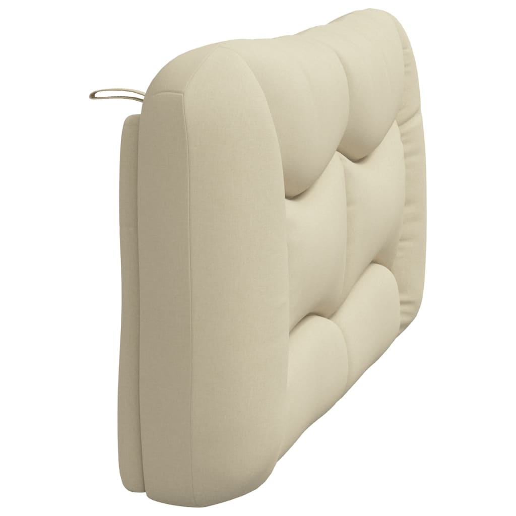 Almofadão de cabeceira Hvar 160 cm tecido creme