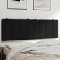 Almofadão de cabeceira Hanko 140 cm veludo preto