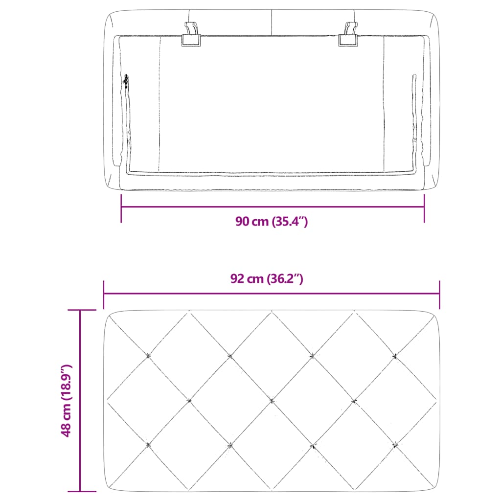Almofadão de cabeceira 90 cm veludo rosa
