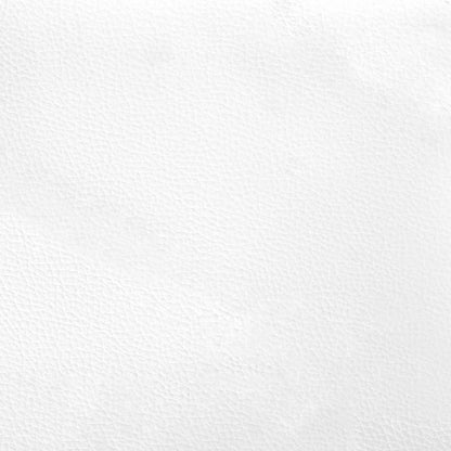 Almofadão de cabeceira Viana 160 cm couro artificial preto e branco