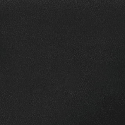Almofadão de cabeceira Viana 152 cm couro artificial preto