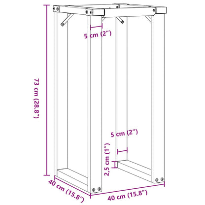 Pernas para mesa de jantar estrutura em O aço