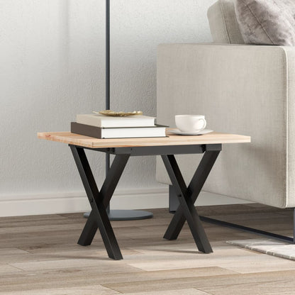 Pernas para mesa de centro estrutura em X aço