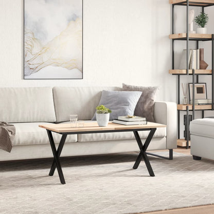 Pernas para mesa de centro estrutura em X aço
