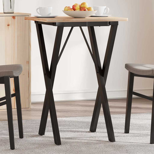 Pernas para mesa de jantar estrutura em X aço