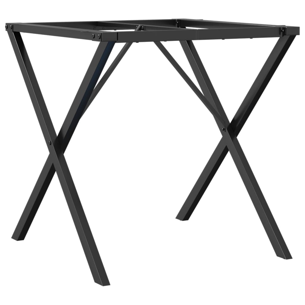 Pernas para mesa de jantar estrutura em X aço