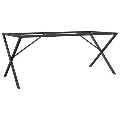Pernas para mesa de jantar estrutura em X aço