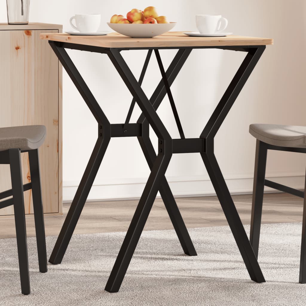 Pernas para mesa de jantar estrutura em Y aço