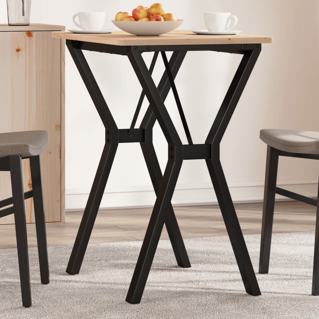 Pernas para mesa de jantar estrutura em Y aço
