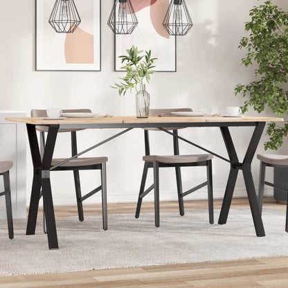 Pernas para mesa de jantar estrutura em Y aço