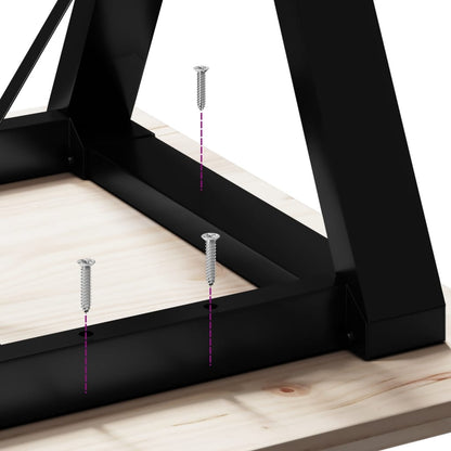 Pernas para mesa de jantar estrutura em Y aço