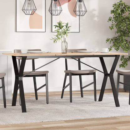 Pernas para mesa de jantar estrutura em Y aço