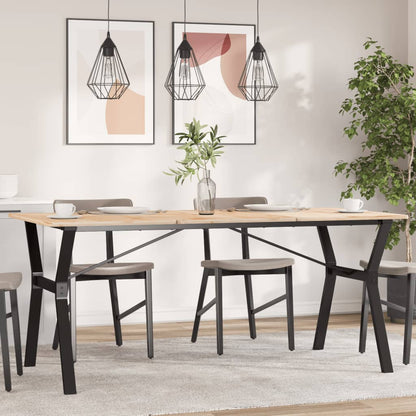 Pernas para mesa de jantar estrutura em Y aço