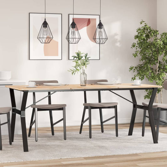 Pernas para mesa de jantar estrutura em Y aço