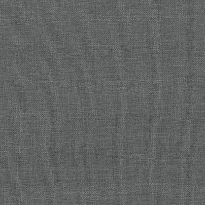 3 pcs conjunto de sofás tecido cinzento-escuro