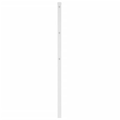 Cabeceira de cama 80 cm metal branco