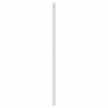 Cabeceira de cama 75 cm metal branco