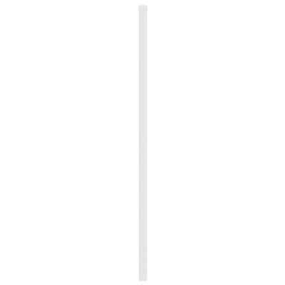 Cabeceira de cama 160 cm metal branco