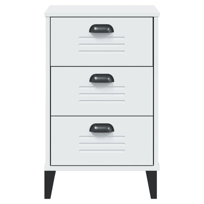 Mesa de cabeceira VIKEN derivados de madeira branco