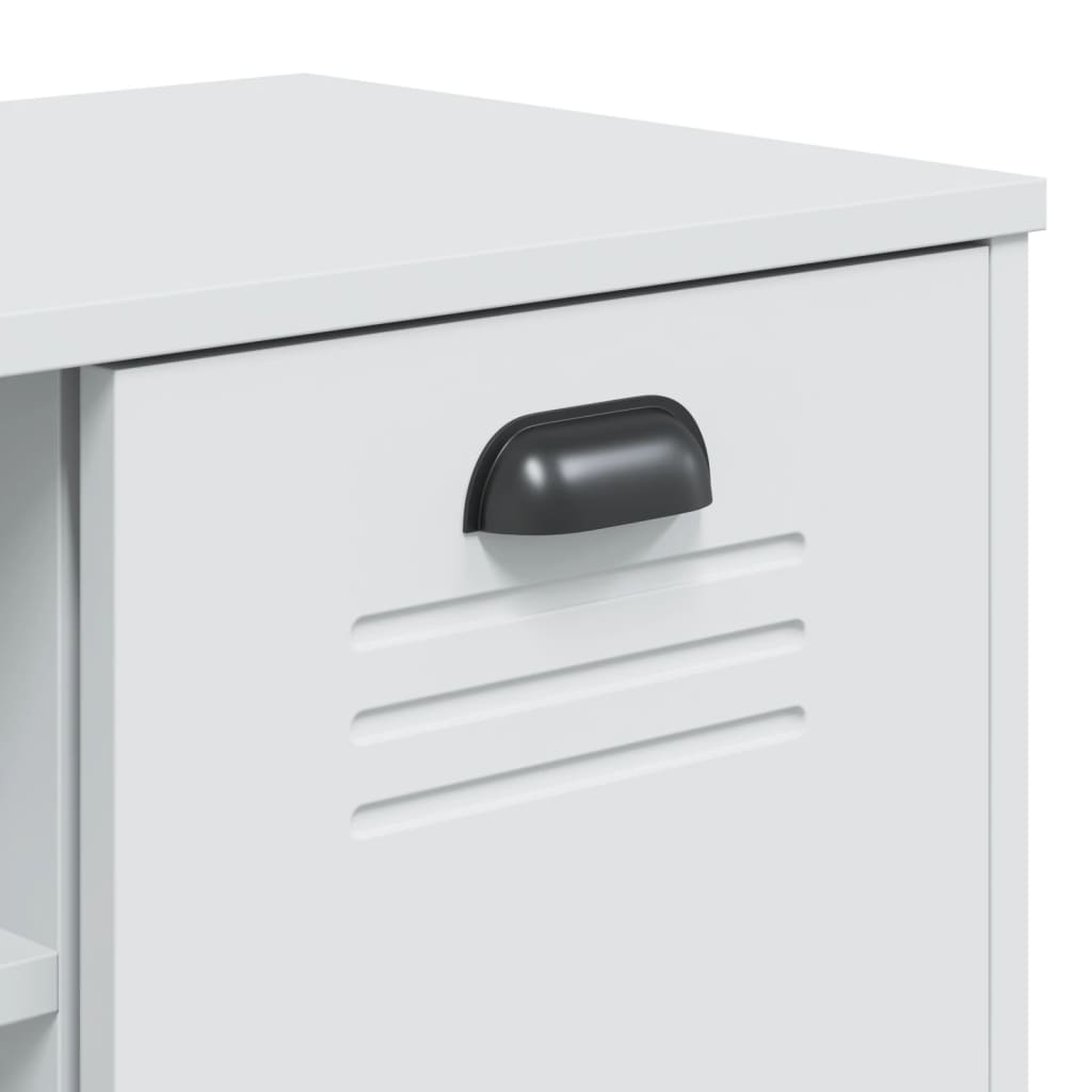Sapateira VIKEN 106x35x45 cm derivados de madeira branco