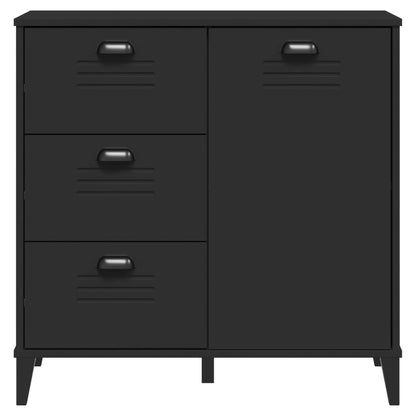 Aparador VIKEN 80x40x80 cm derivados de madeira preto
