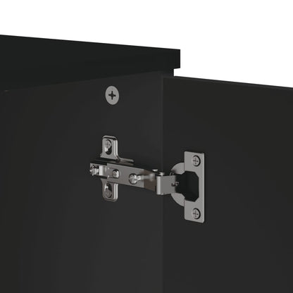 Aparador VIKEN 80x40x80 cm derivados de madeira preto