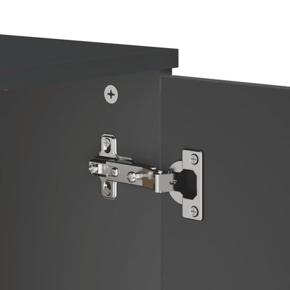 Aparador VIKEN 80x40x80 cm derivados de madeira antracite