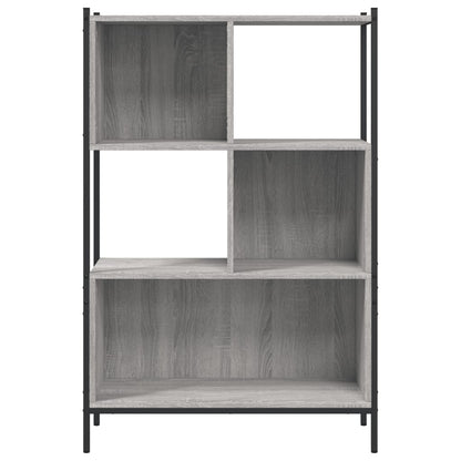 Estante 72x28x109 cm derivados de madeira cinzento sonoma