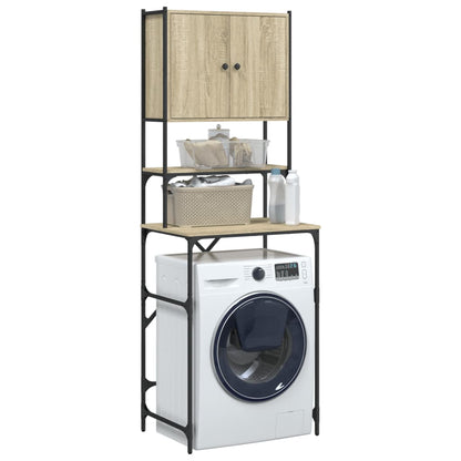 Armário máquina lavar roupa 68x48,5x194 cm carvalho sonoma