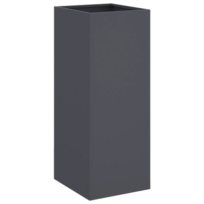 Vaso/floreira 32x29x75 cm aço antracite