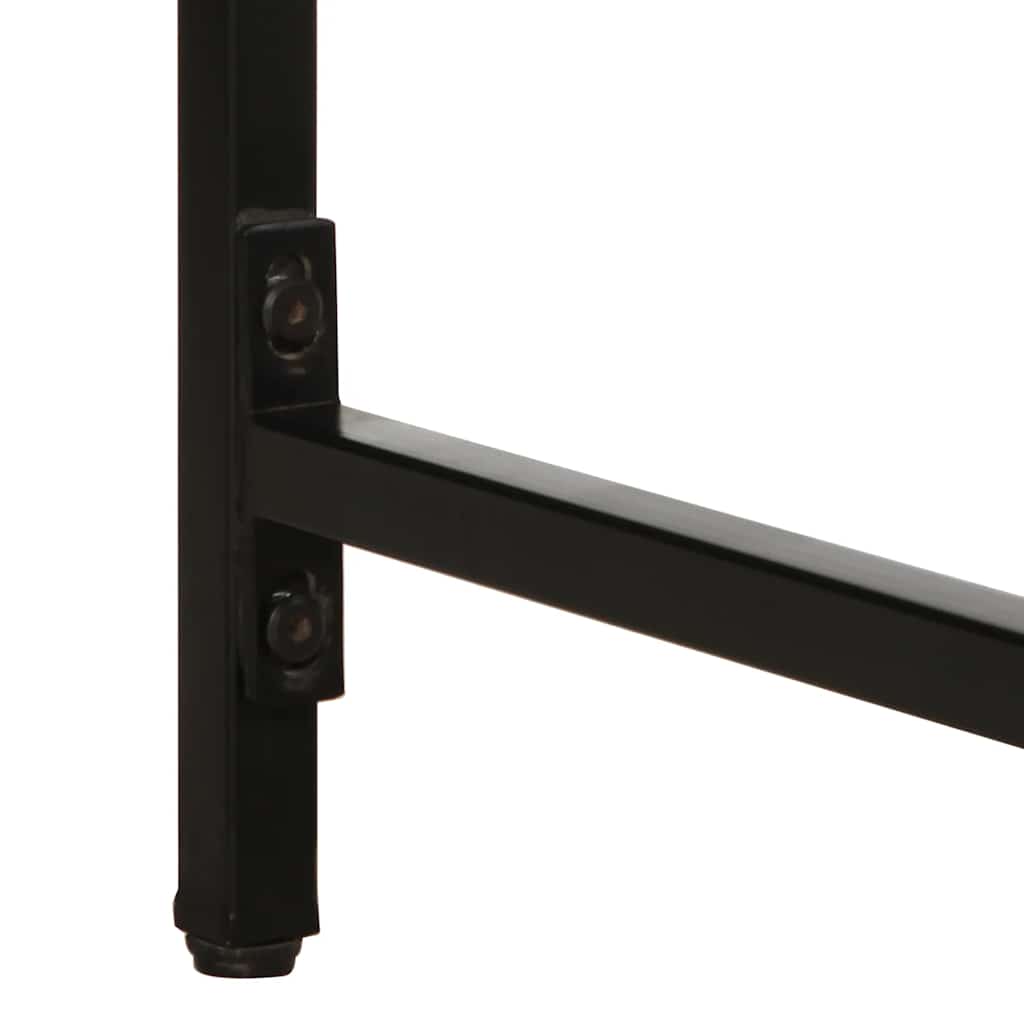 Mesa de jantar 160x80x75 cm madeira de mangueira maciça áspera