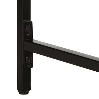 Mesa de jantar 160x80x75 cm madeira de mangueira maciça áspera