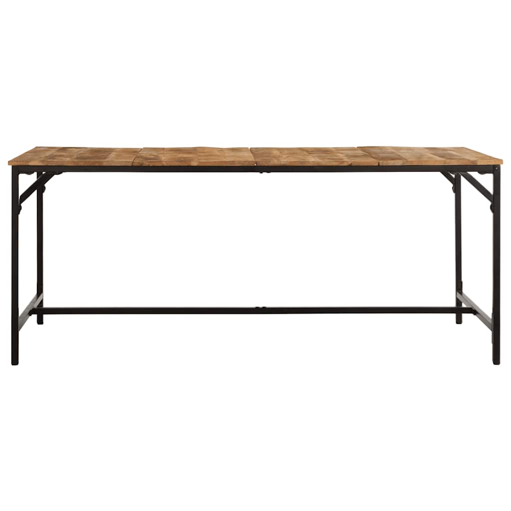Mesa de jantar 180x90x75 cm madeira de mangueira maciça