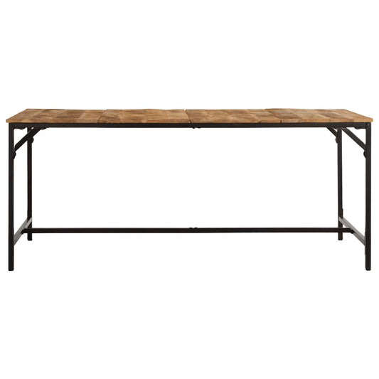 Mesa de jantar 180x90x75 cm madeira de mangueira maciça