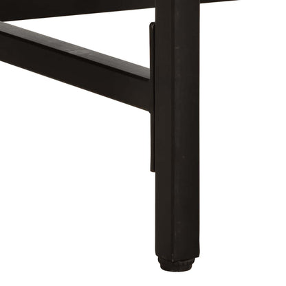 Mesa de jantar 180x90x75 cm madeira de mangueira maciça