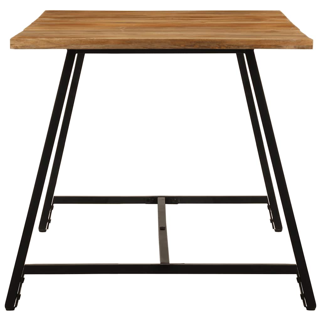 Mesa de jantar 160x80x75 cm madeira de mangueira maciça