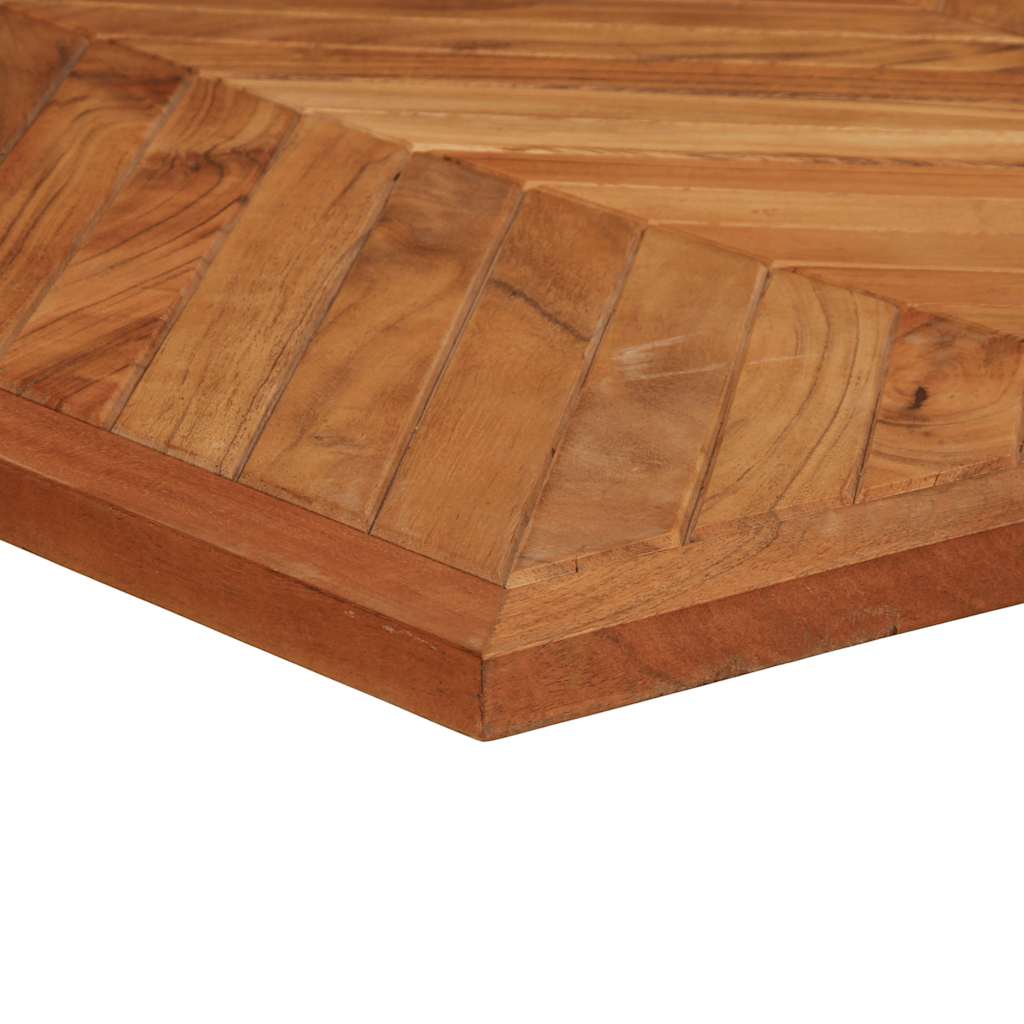 Mesa de jantar 160x80x75 cm Madeira maciça de Acácia