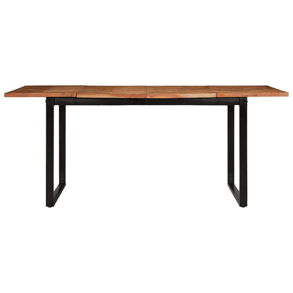 Mesa de jantar 180x90x75 cm madeira de acácia maciça