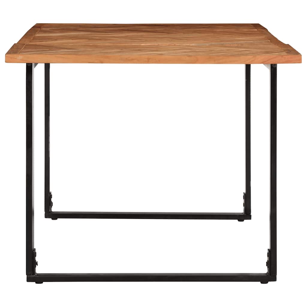 Mesa de jantar 180x90x75 cm madeira de acácia maciça